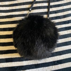Hot Topic Pom Pom Bag